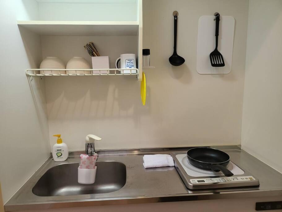 Ferienwohnung Dotonbori, Nipponbashi, Nagahoribashi Station 5Minutes On Foot Double Bed Se7 Ōsaka Exterior foto